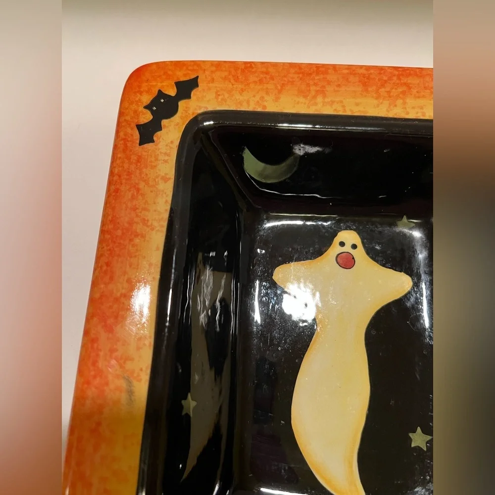 NWOT VINTAGE TARGET CERAMIC HALLOWEEN SERVING PLATTER.